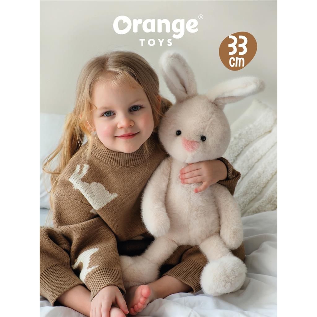Konijn Wit, Orange Toys