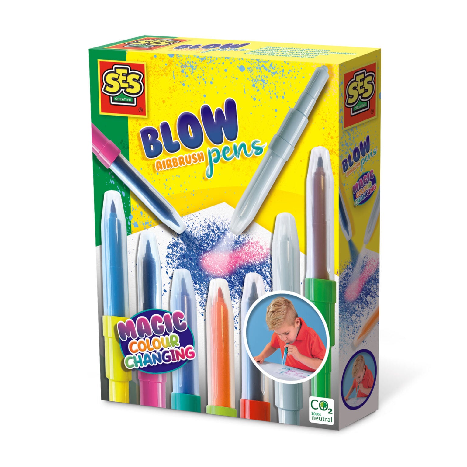 Blow airbrush pens, SES