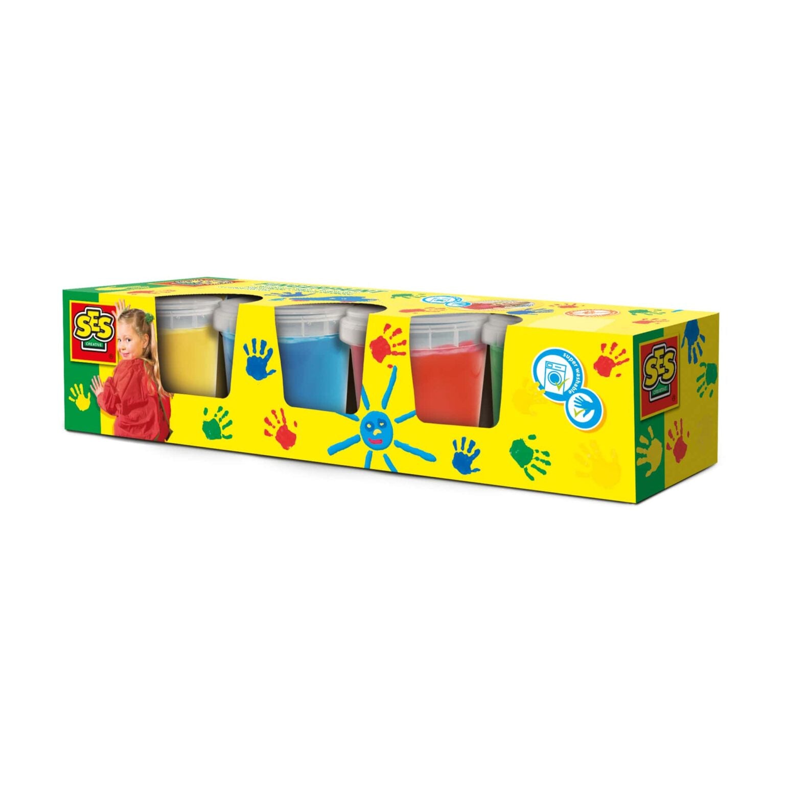 4 Potjes Vingerverf , SES