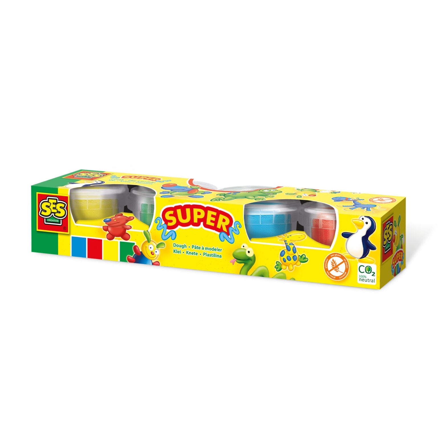 Klei 4x90 gram, SES
