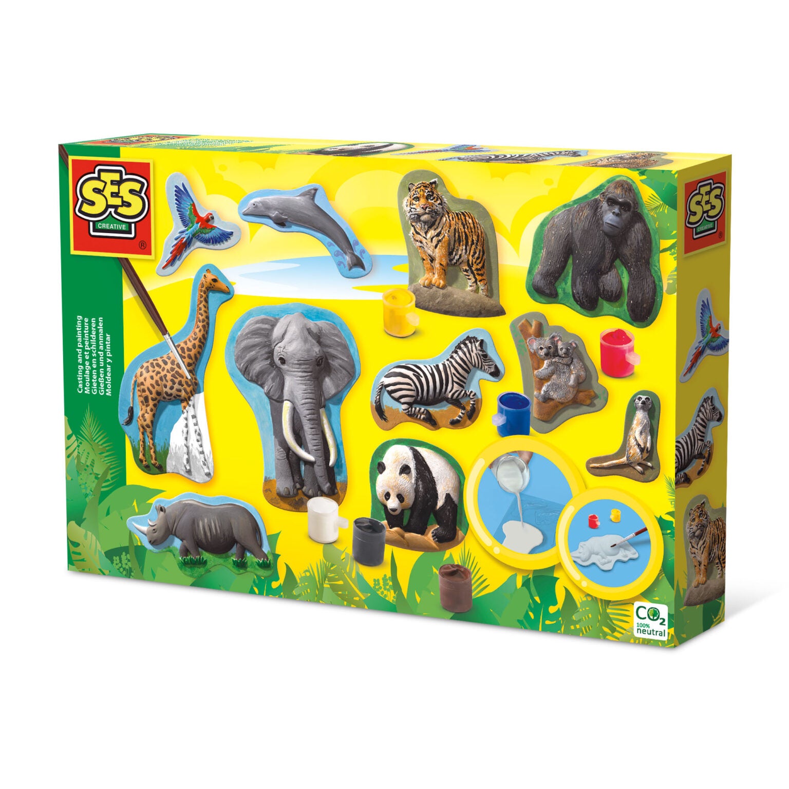 Gieten en schilderen dieren, SES