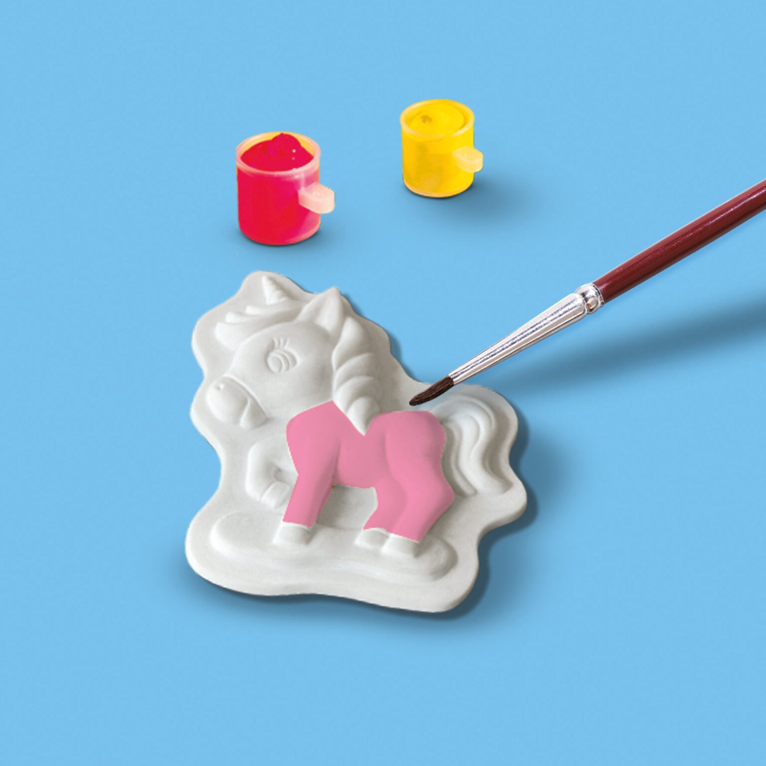 Gieten en schilderen unicorns, SES