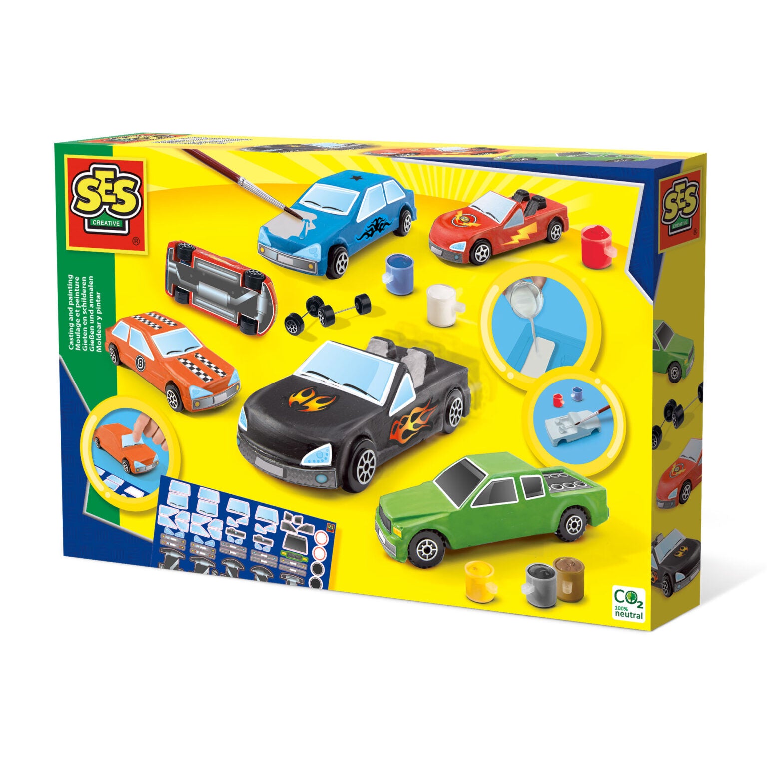 Gieten en schilderen auto s, SES