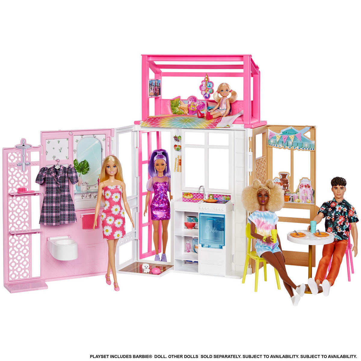 Barbie Vakantiehuis speelset