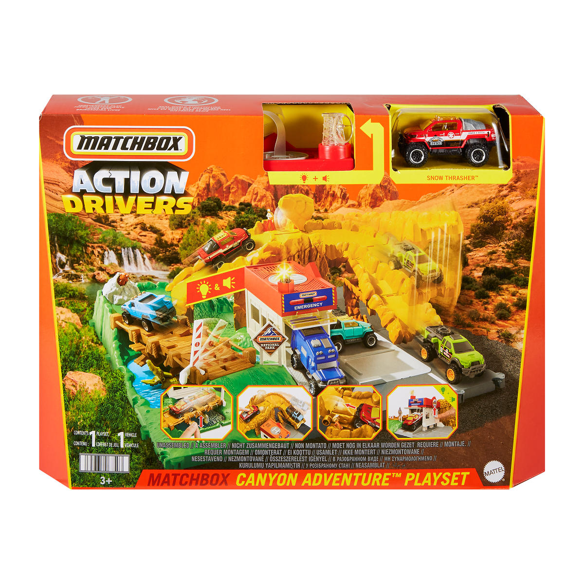 Matchbox Action Drivers Canyon Adventure Speelset