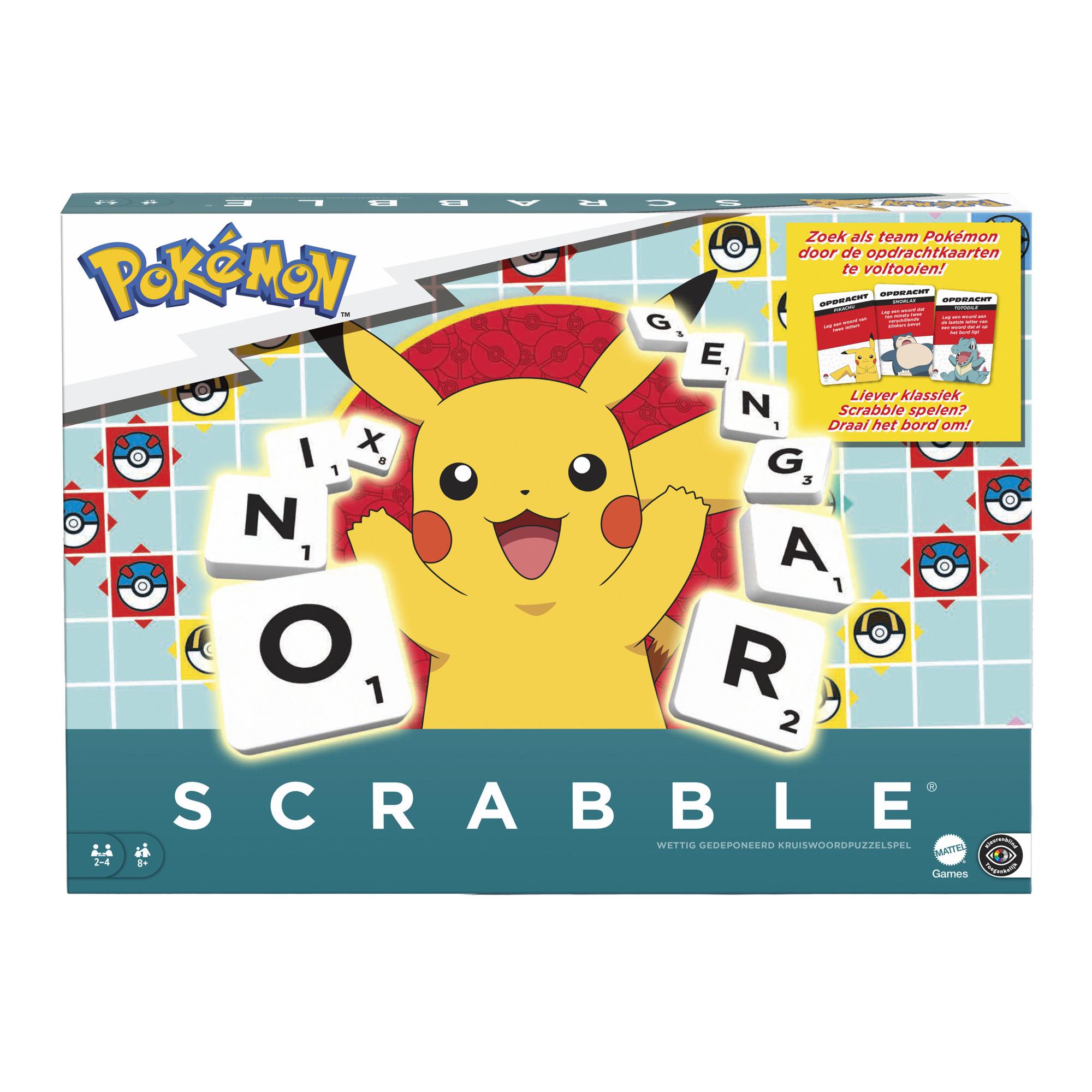 Scrabble Pokemon - NL, Mattel