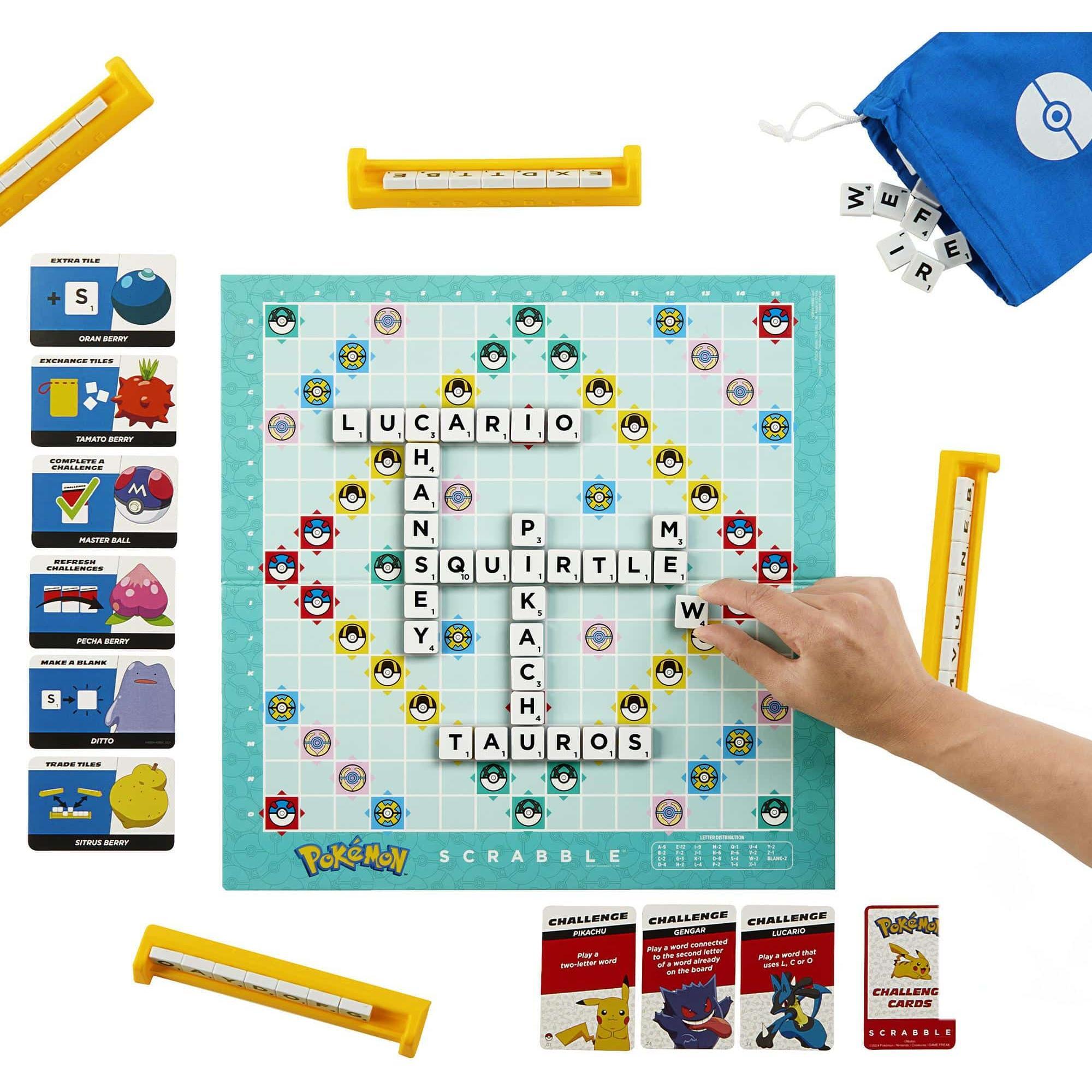 Scrabble Pokemon - NL, Mattel