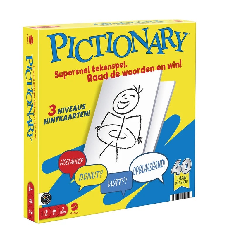 Pictionary Refresh - Dutch, Mattel