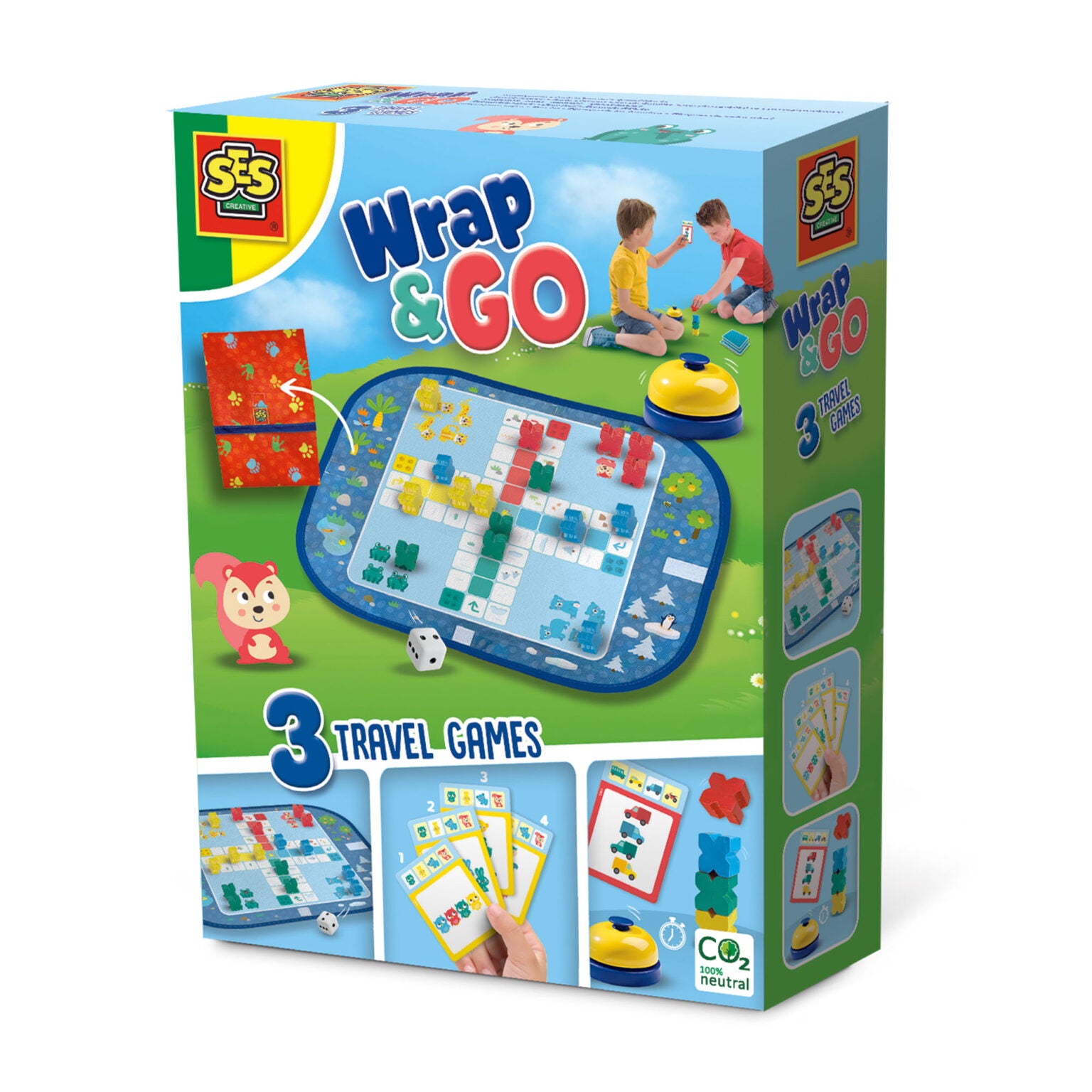 Wrap en go 3 in 1 reisspellen 2, SES