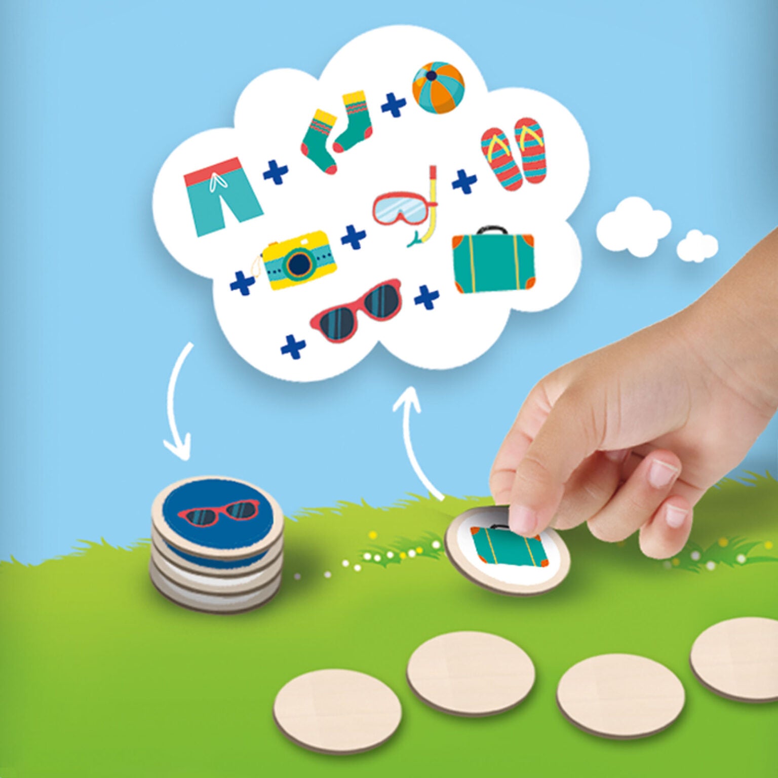 Wrap en go 3 in 1 reisspellen 3, SES