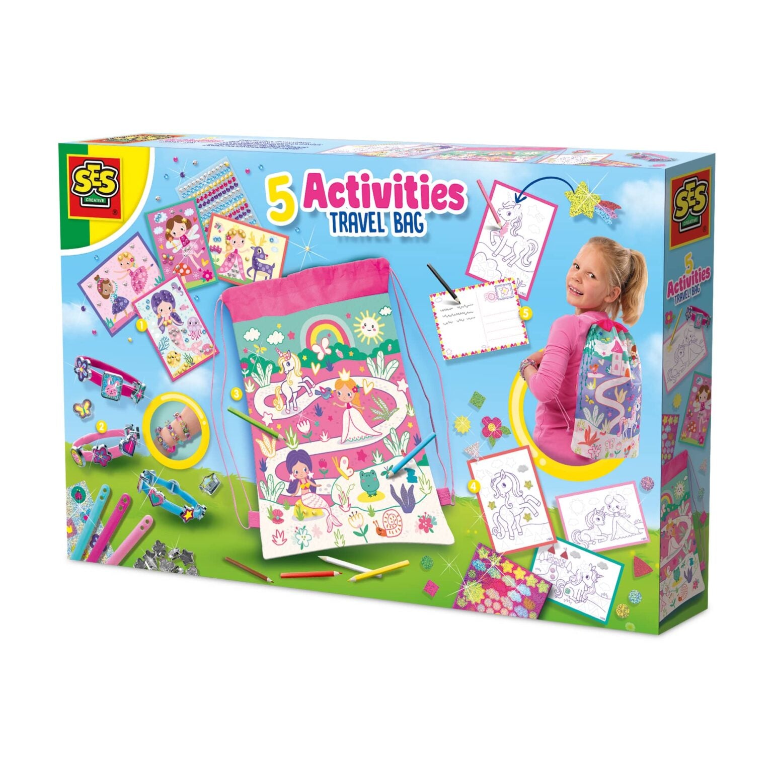 5 activiteiten rugzak, SES