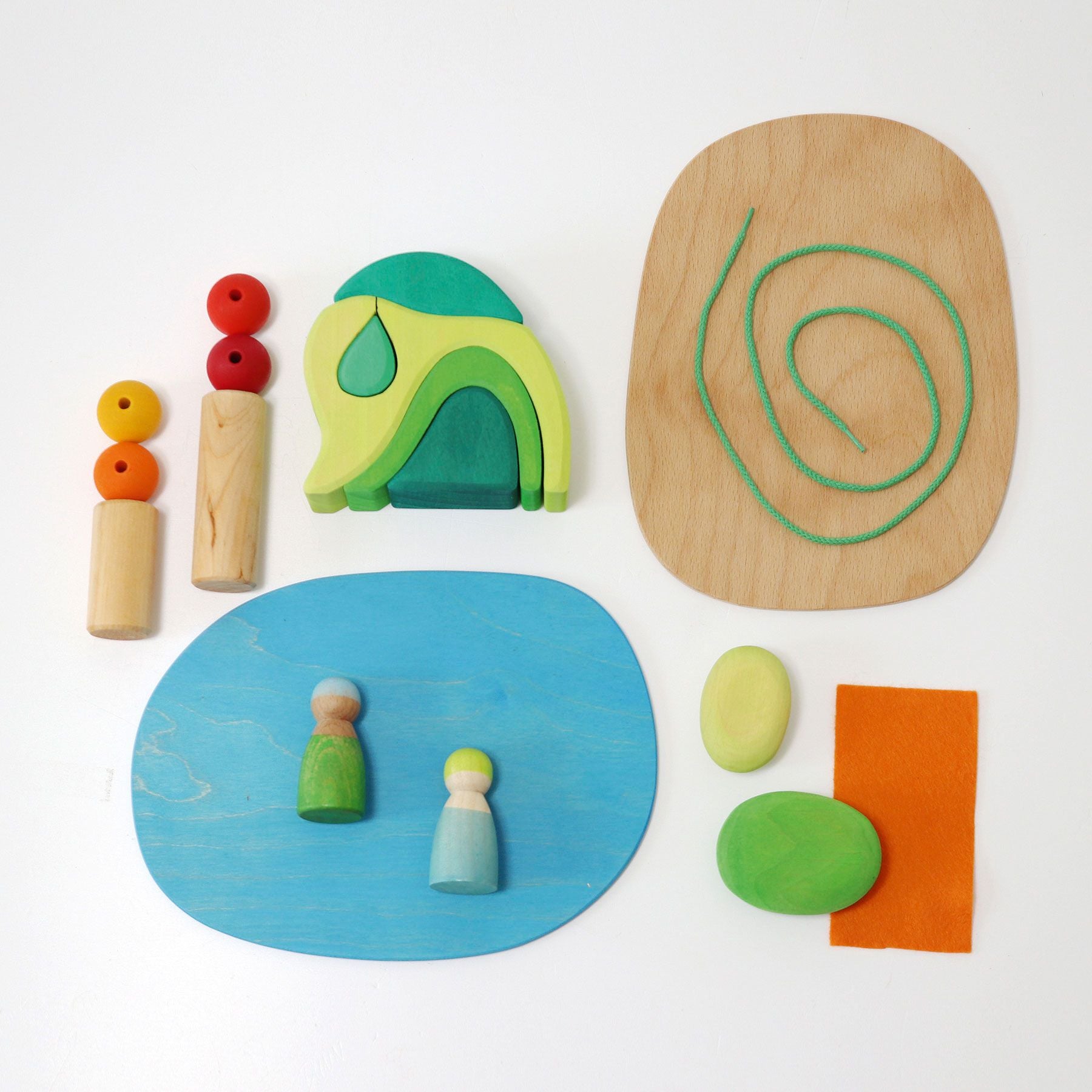 Small World Play in the woods, Grimm's