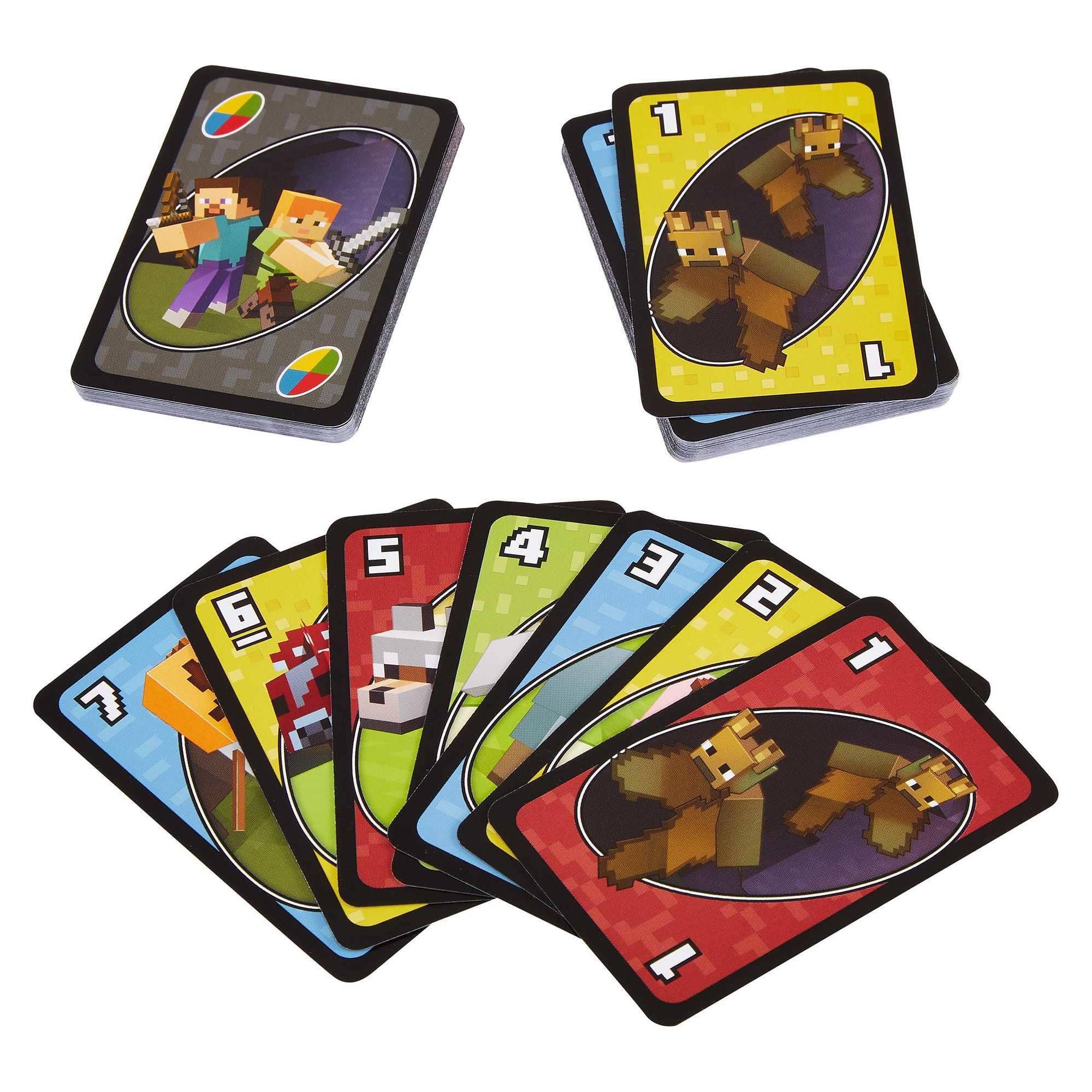 Uno Minecraft, Mattel
