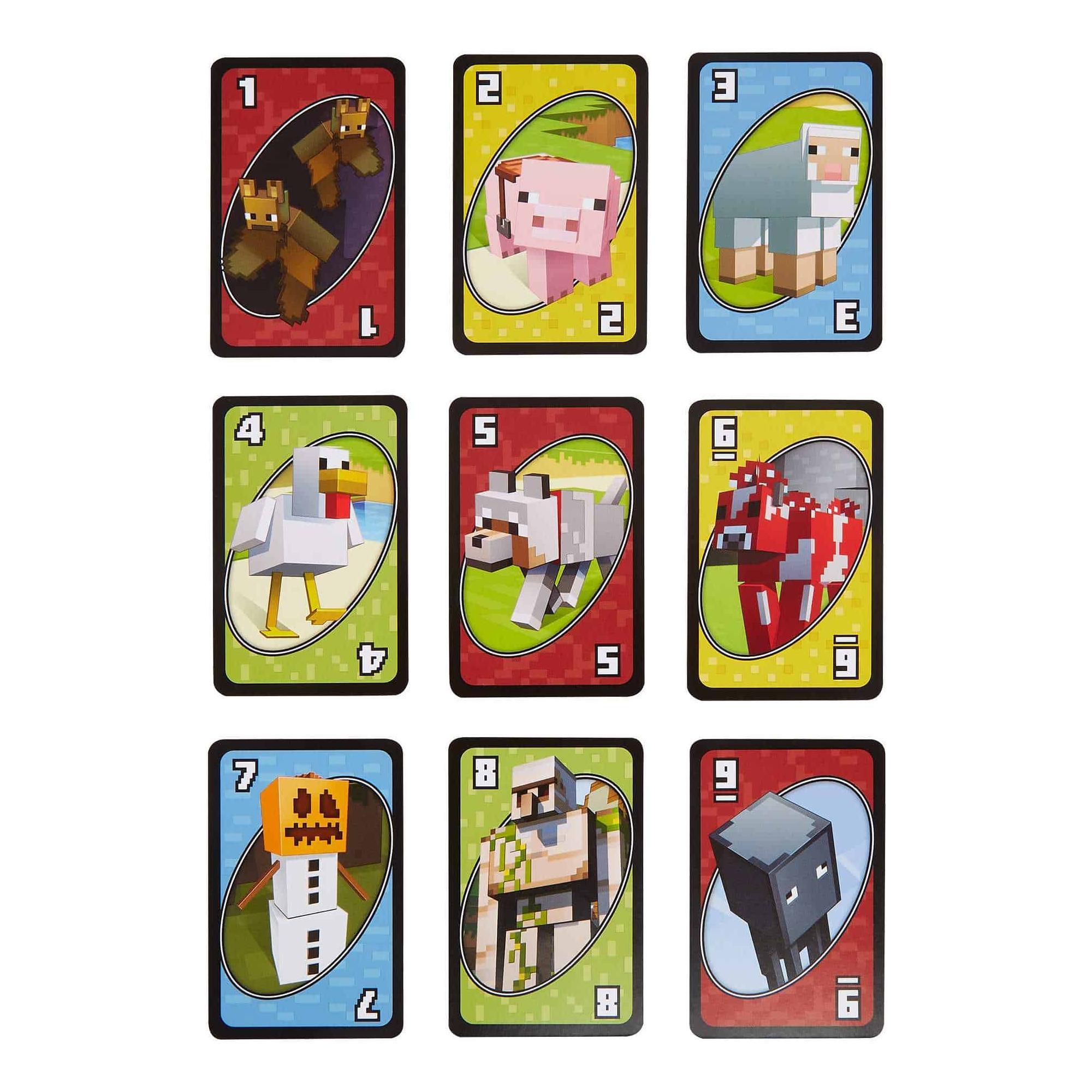 Uno Minecraft, Mattel