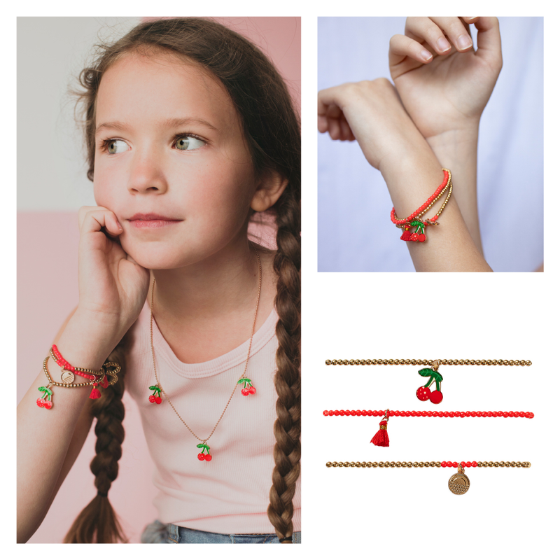 Armbandjes Riley kers, Calico Sun