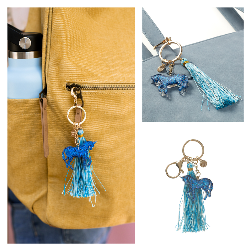 Sleutelhanger Lucy eenhoorn, Calico Sun