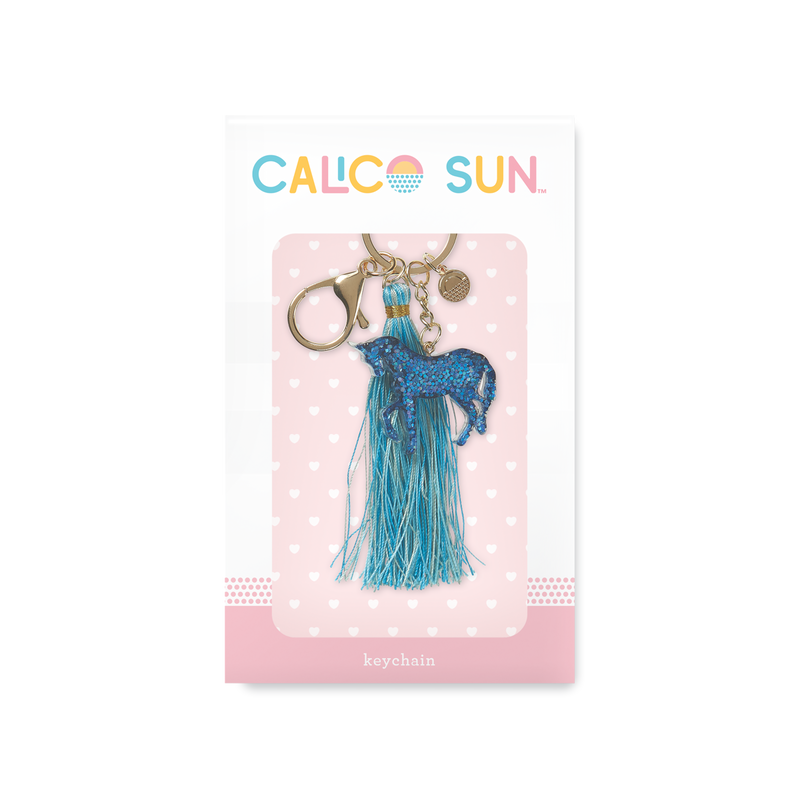Sleutelhanger Lucy eenhoorn, Calico Sun