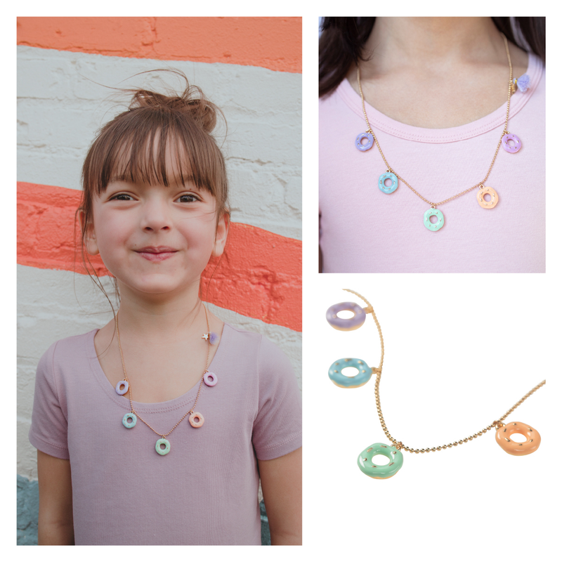 Ketting Amy donut, Calico Sun