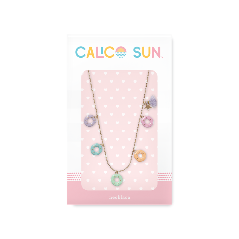 Ketting Amy donut, Calico Sun