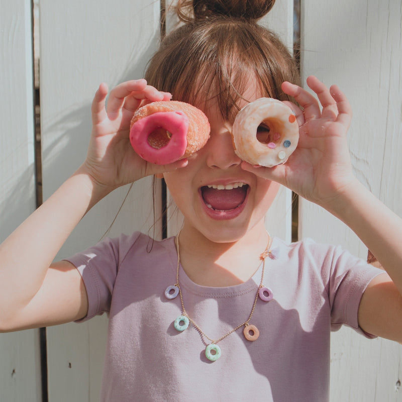 Ketting Amy donut, Calico Sun
