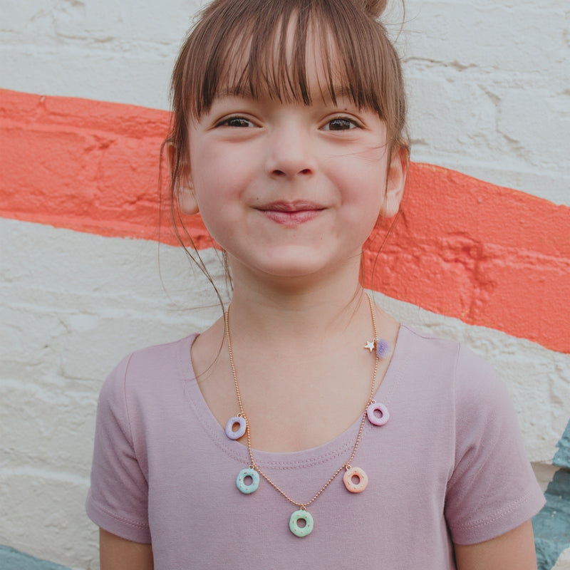 Ketting Amy donut, Calico Sun