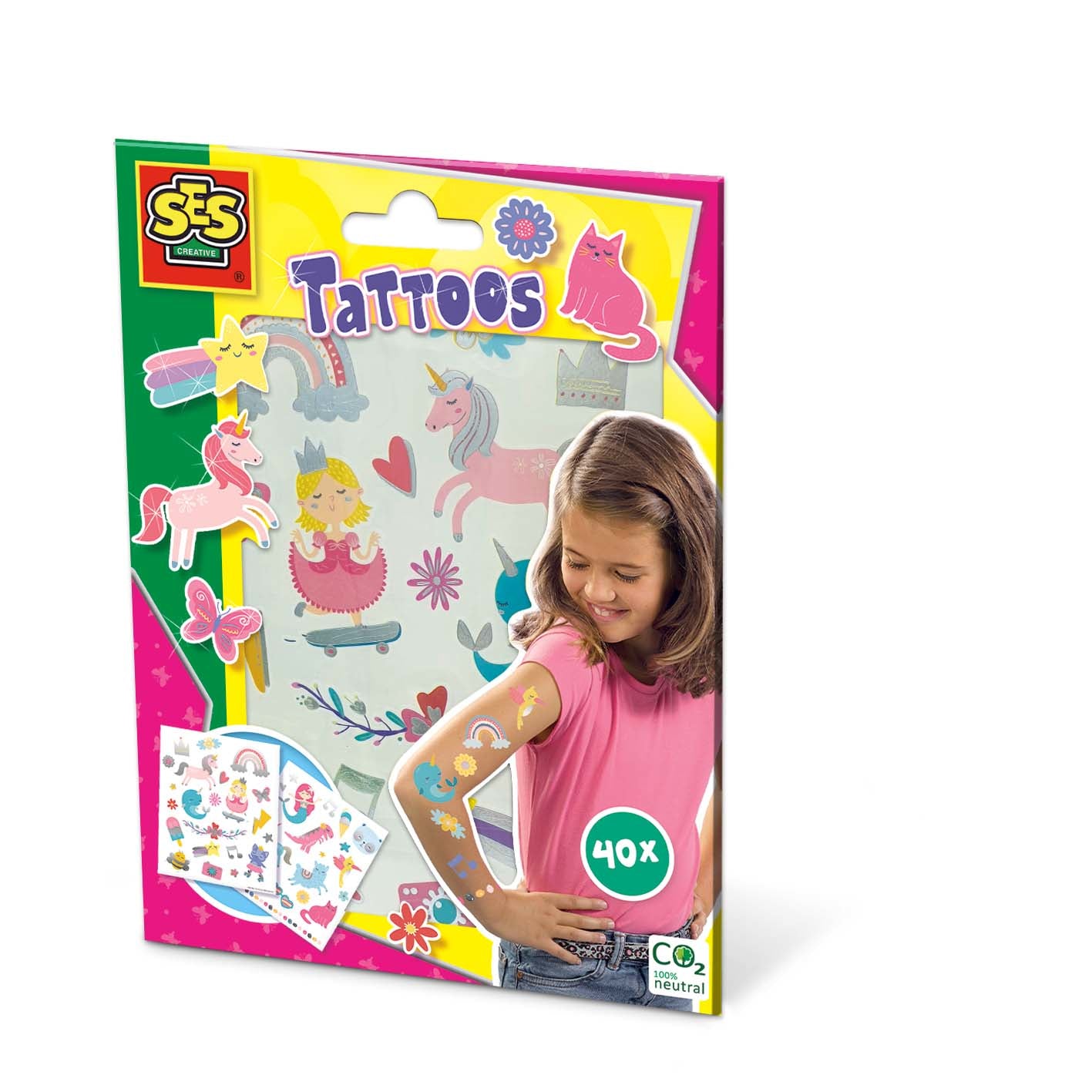 Tattoos voor kinderen sprookje, SES