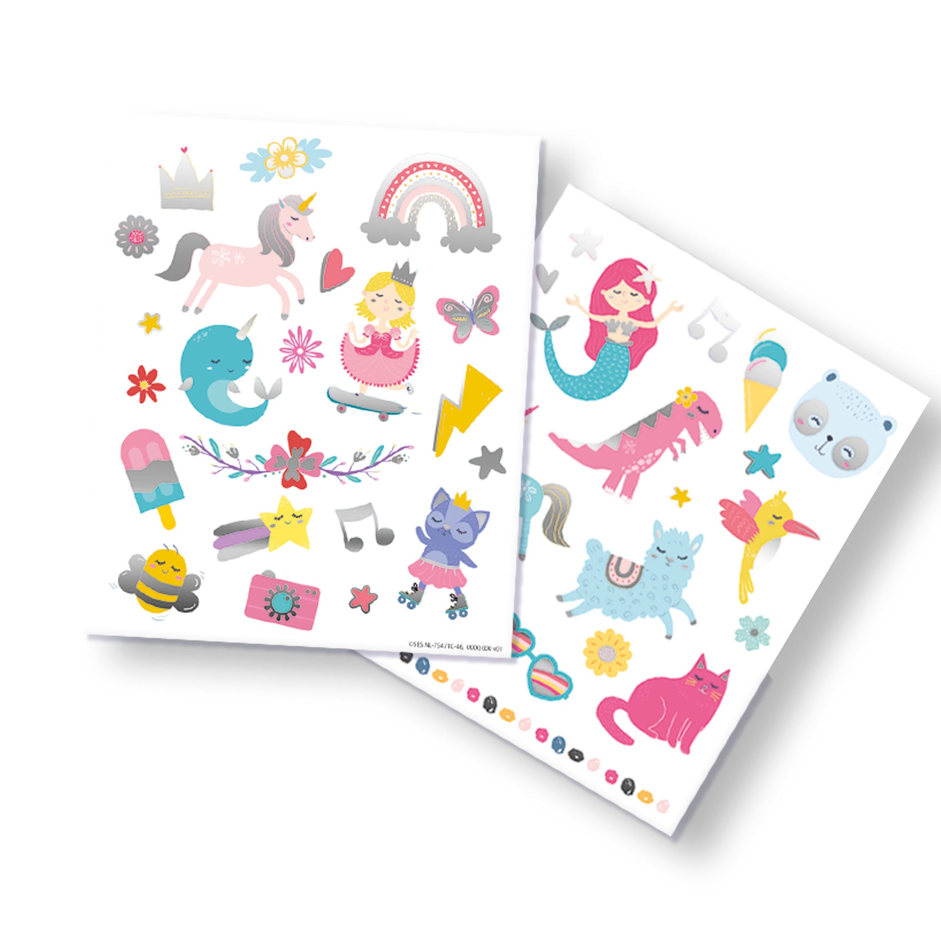 Tattoos voor kinderen sprookje, SES