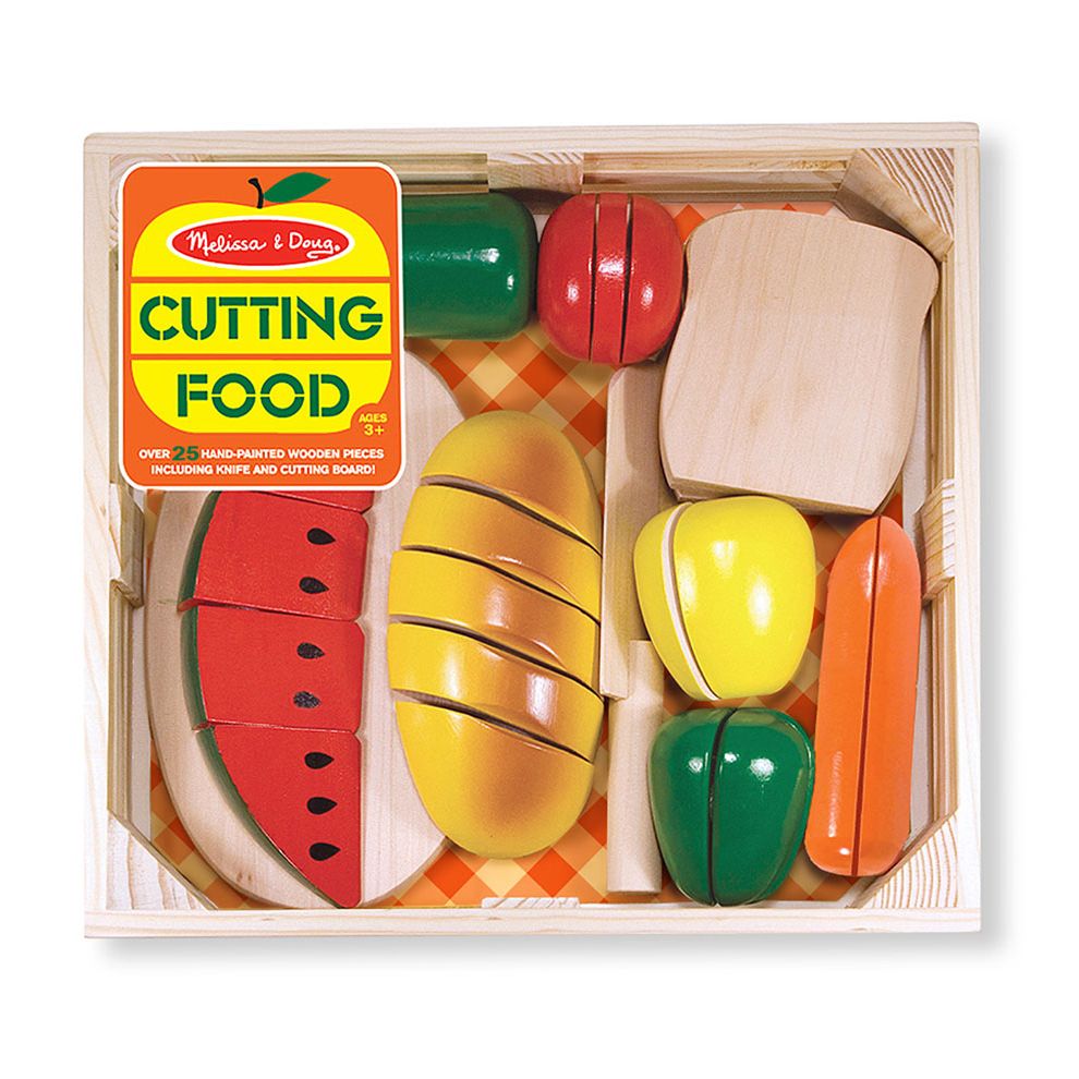 Snijset eten in krat, Melissa & Doug