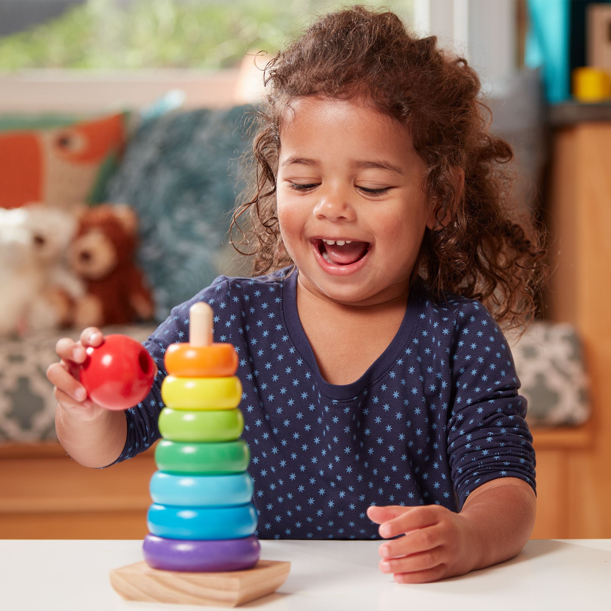Stapelringen regenboog, Melissa & Doug