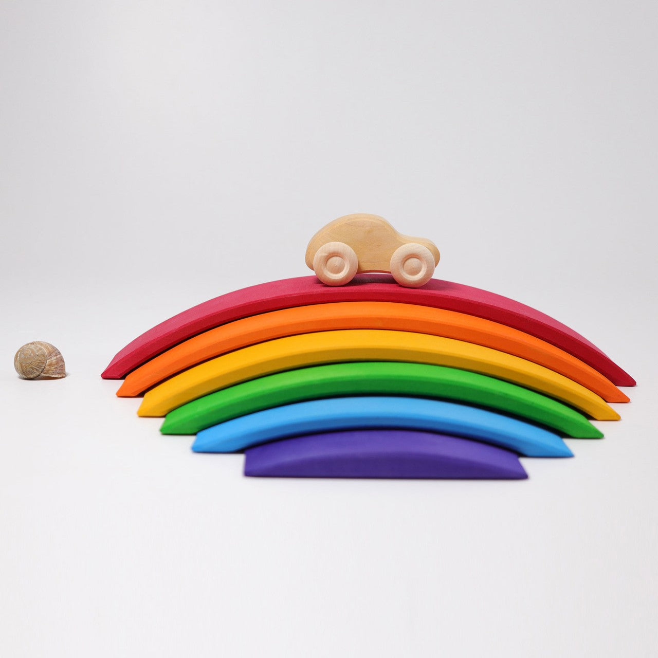 Houten regenboog brug, Grimm's