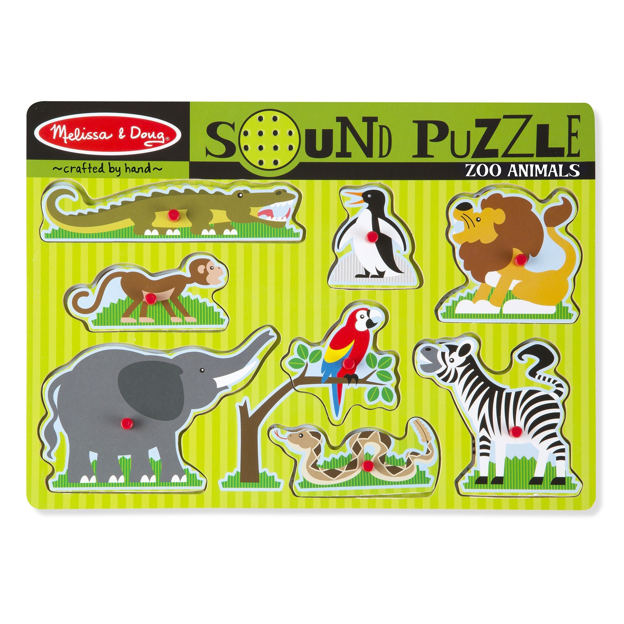 Geluidenpuzzel dierentuin, Melissa & Doug