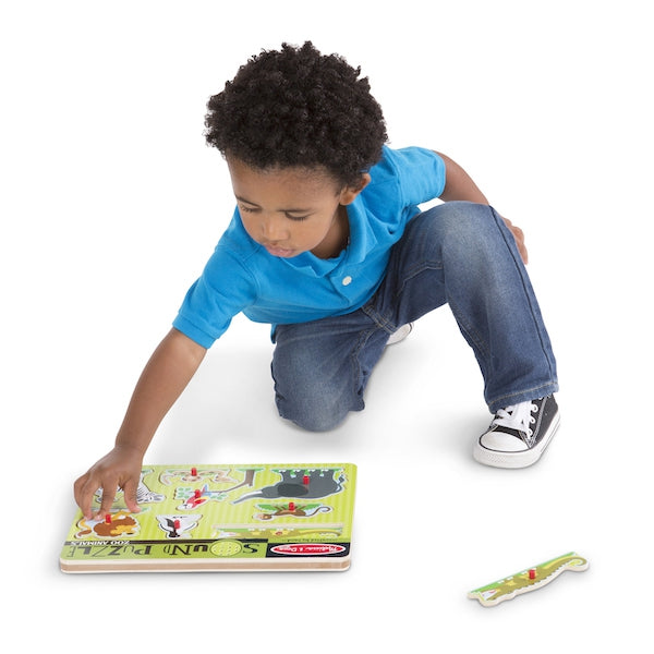 Geluidenpuzzel dierentuin, Melissa & Doug