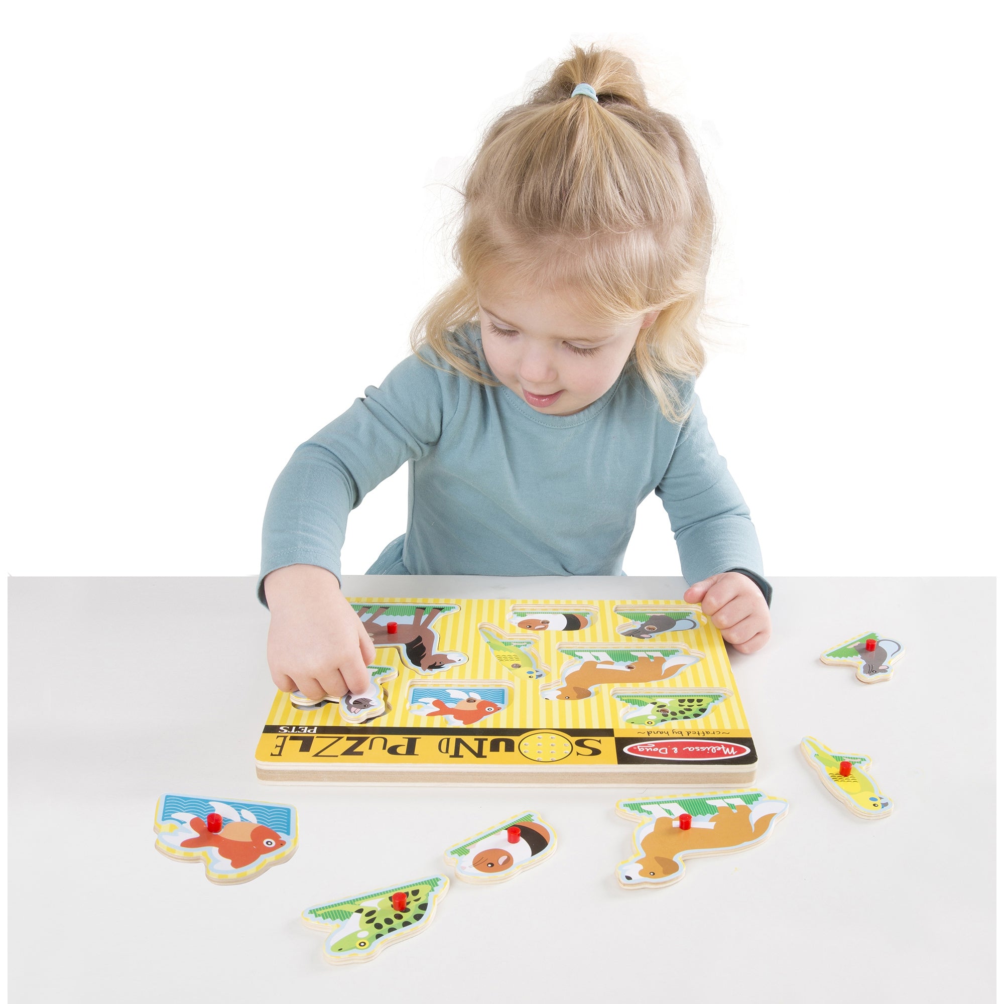 Geluidenpuzzel huisdieren, Melissa & Doug