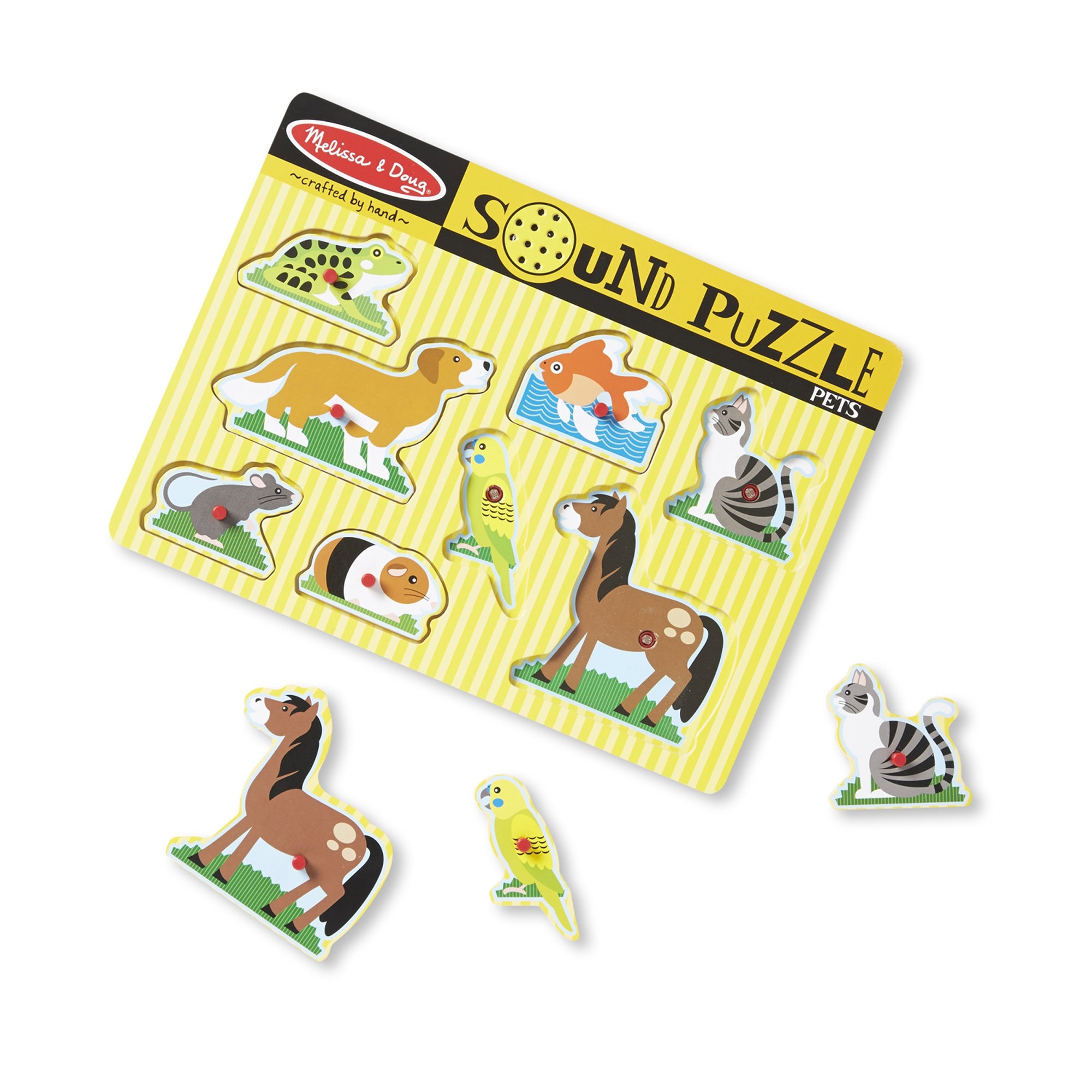 Geluidenpuzzel huisdieren, Melissa & Doug