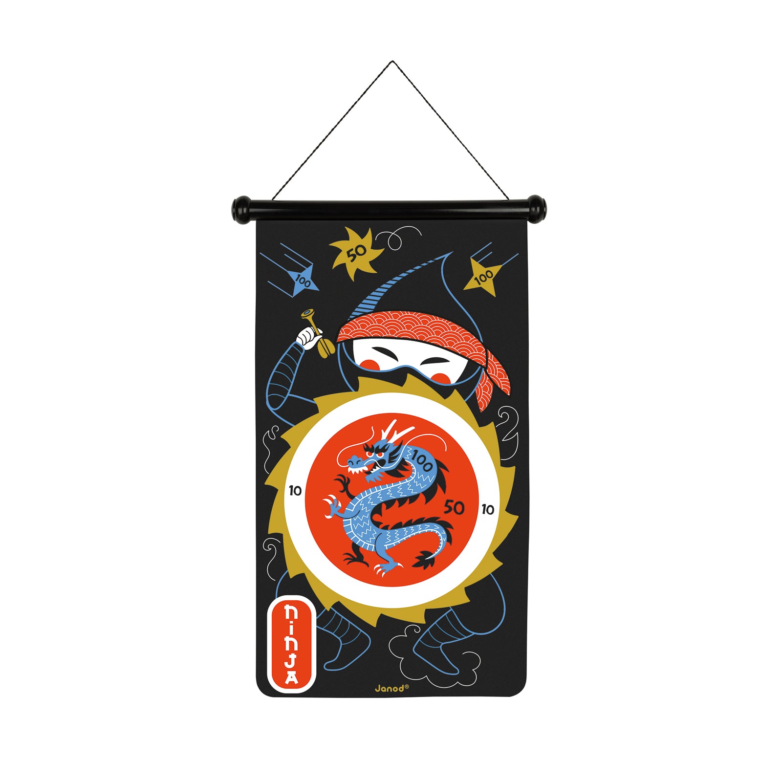 Spel - Dartspel Ninja, Janod