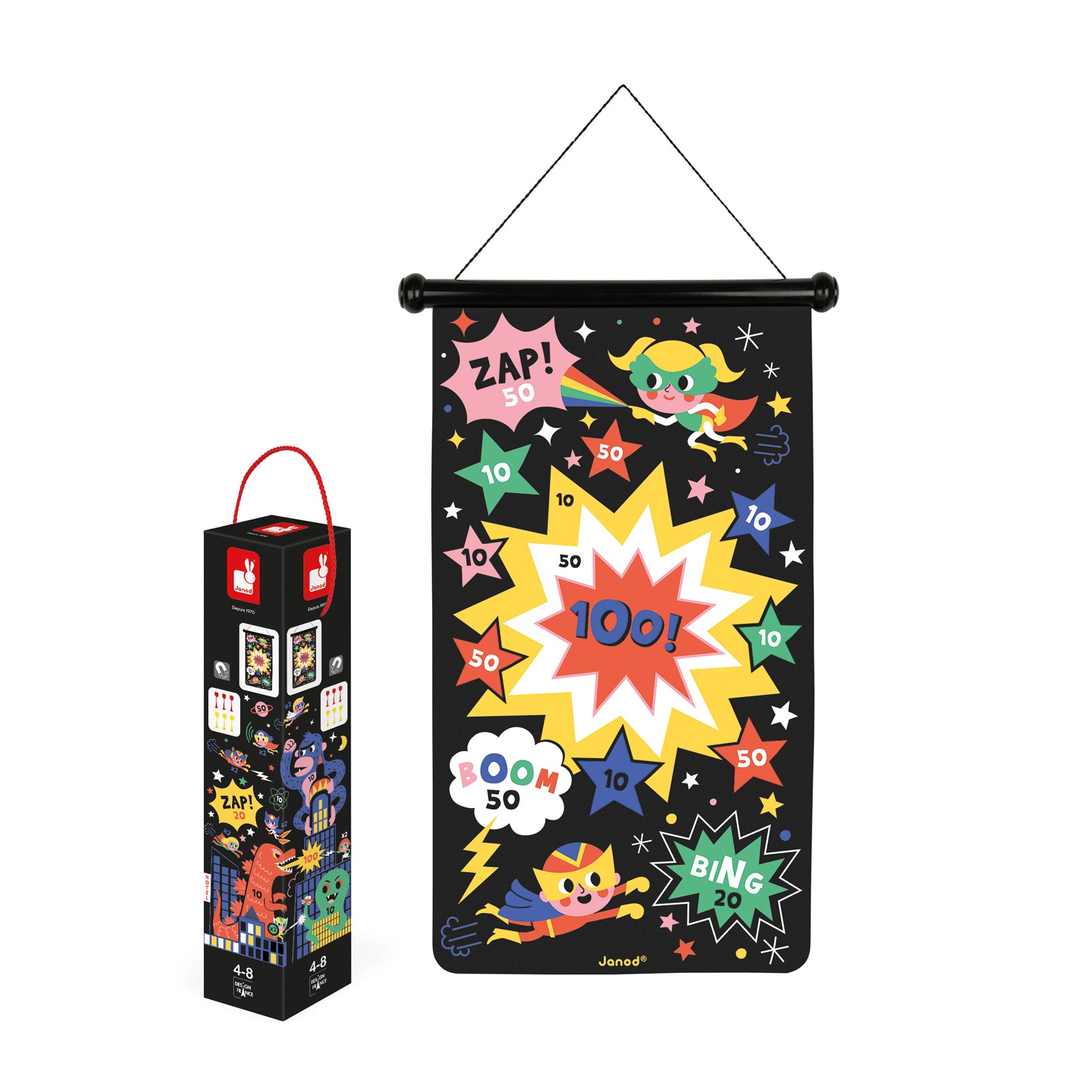Spel - Dartspel Superhelden, Janod