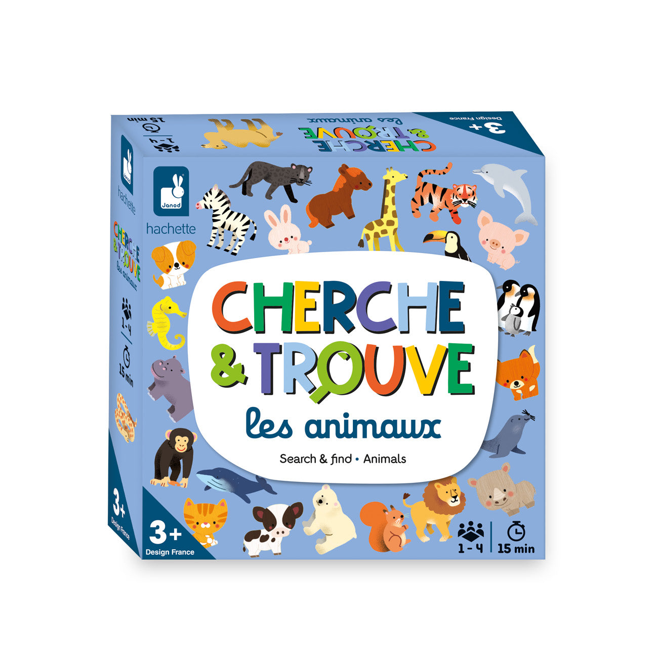 Spel - Zoek En Vind - Dieren, Janod