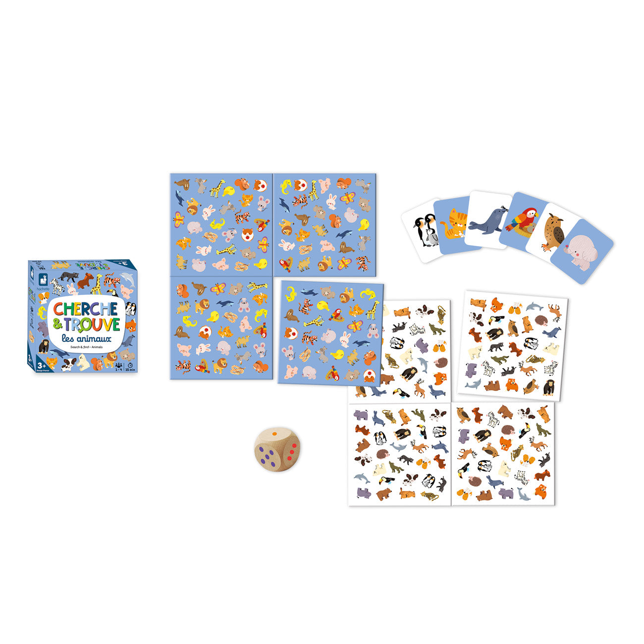 Spel - Zoek En Vind - Dieren, Janod