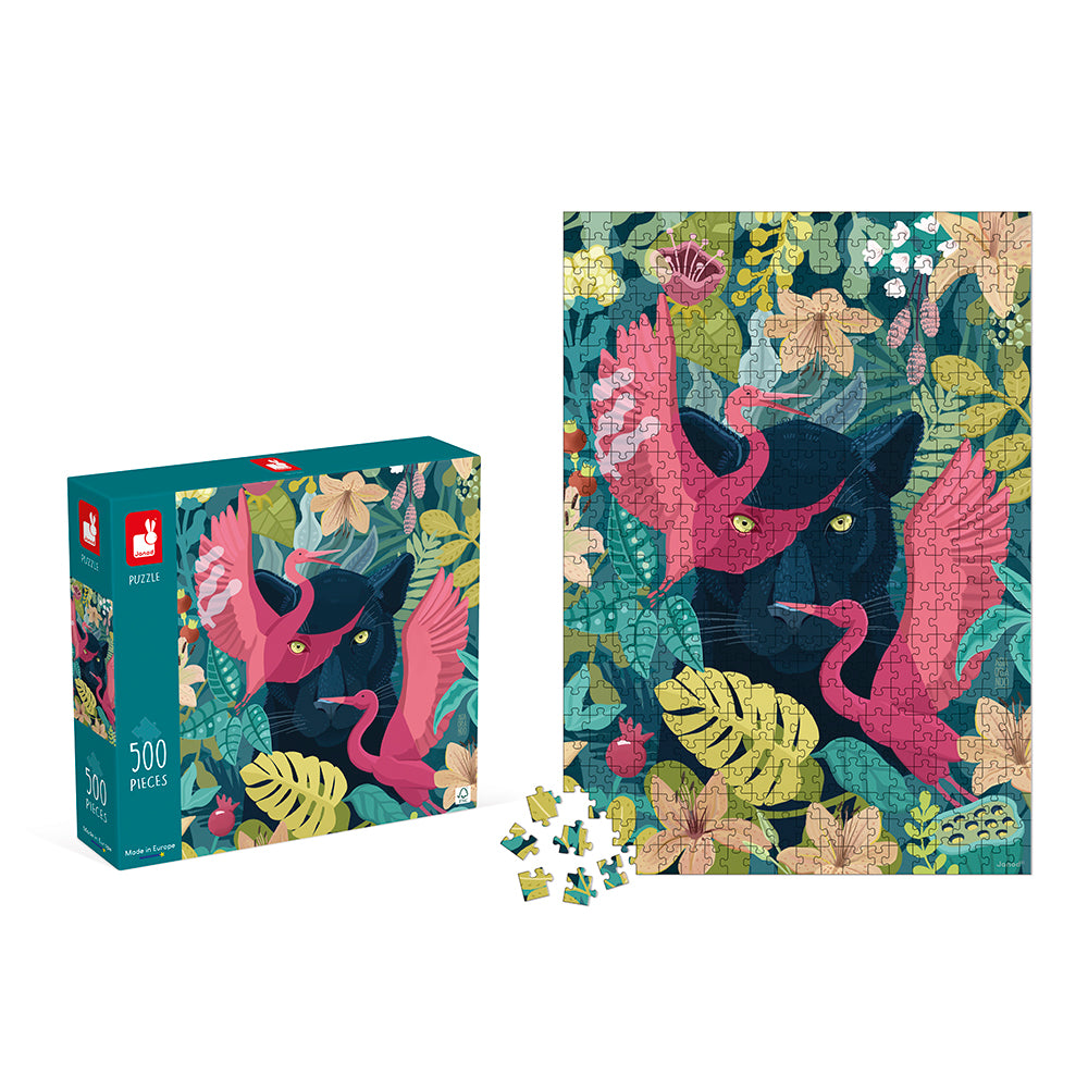 Kidult Puzzel - Mysterieuze Panter, Janod
