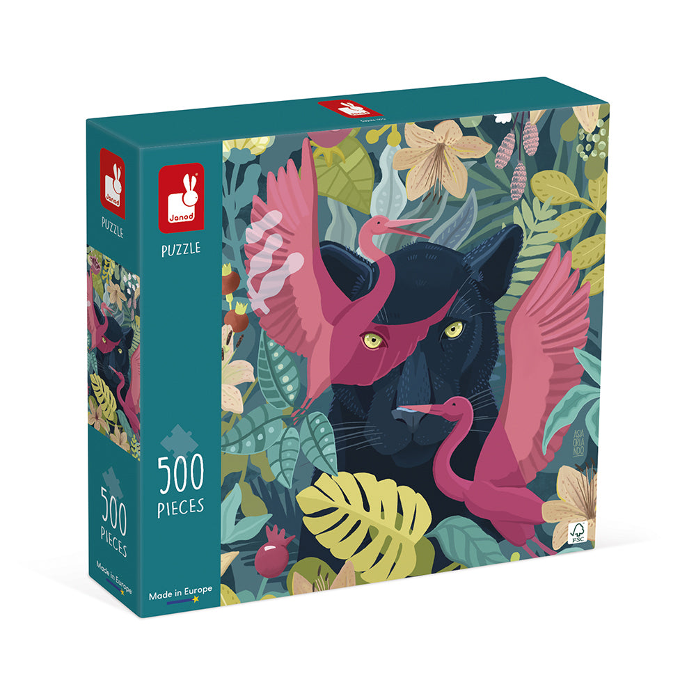 Kidult Puzzel - Mysterieuze Panter, Janod