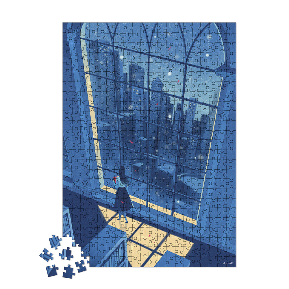 Kidult Puzzel - De Blauwe Nacht, Janod