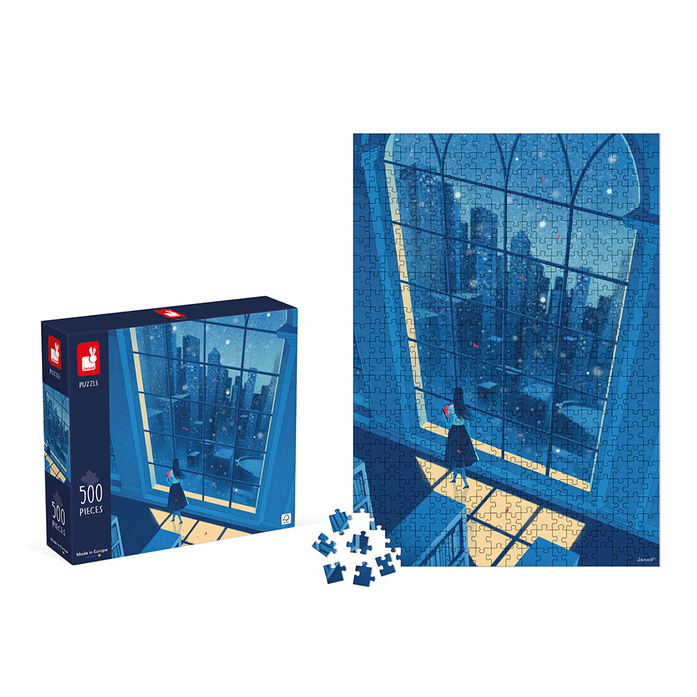 Kidult Puzzel - De Blauwe Nacht, Janod