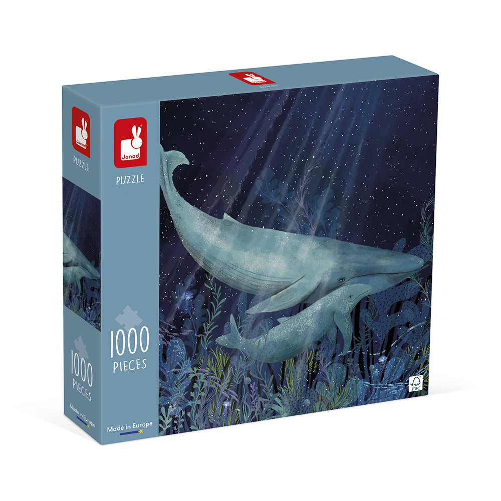 Kidult Puzzel - Walvissen In De Diepte, Janod
