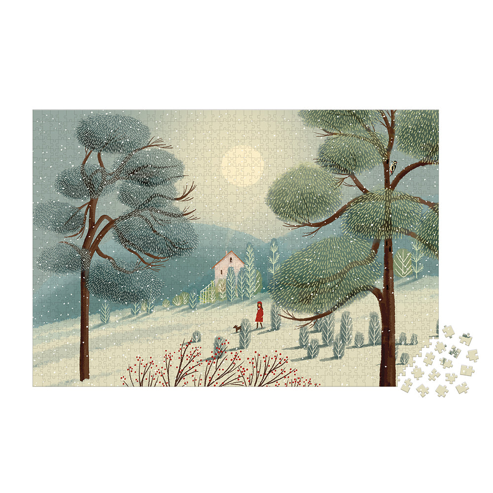 Kidult Puzzel - Een Winters Wonderland, Janod