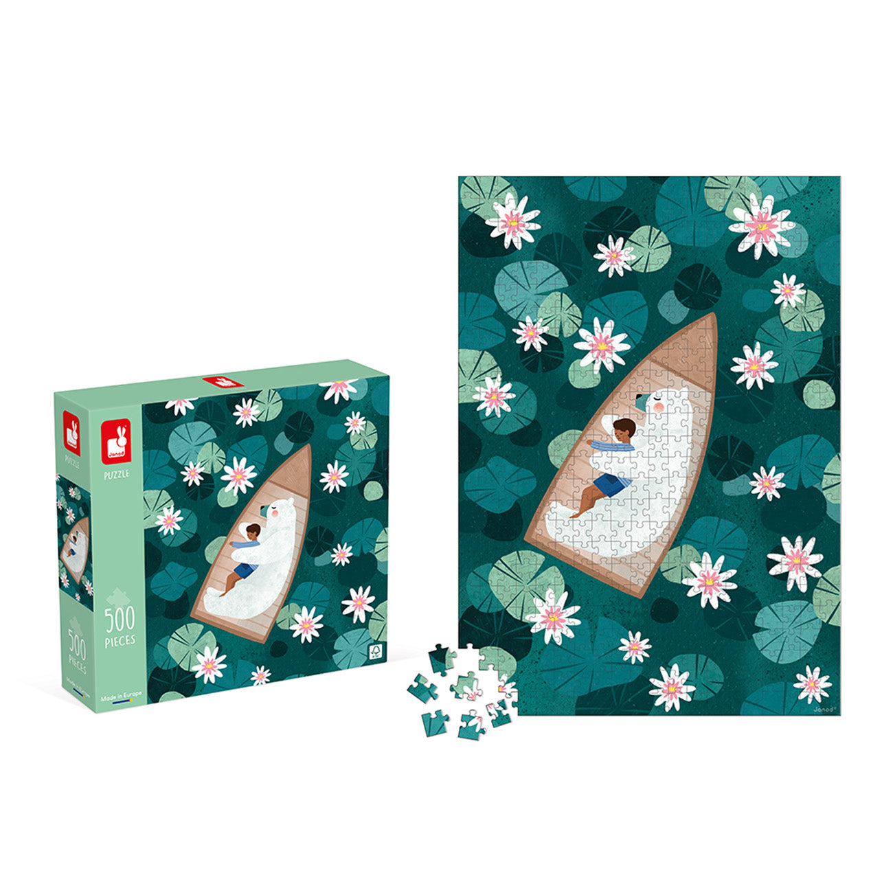 Kidult Puzzel - Waterlelies, Janod