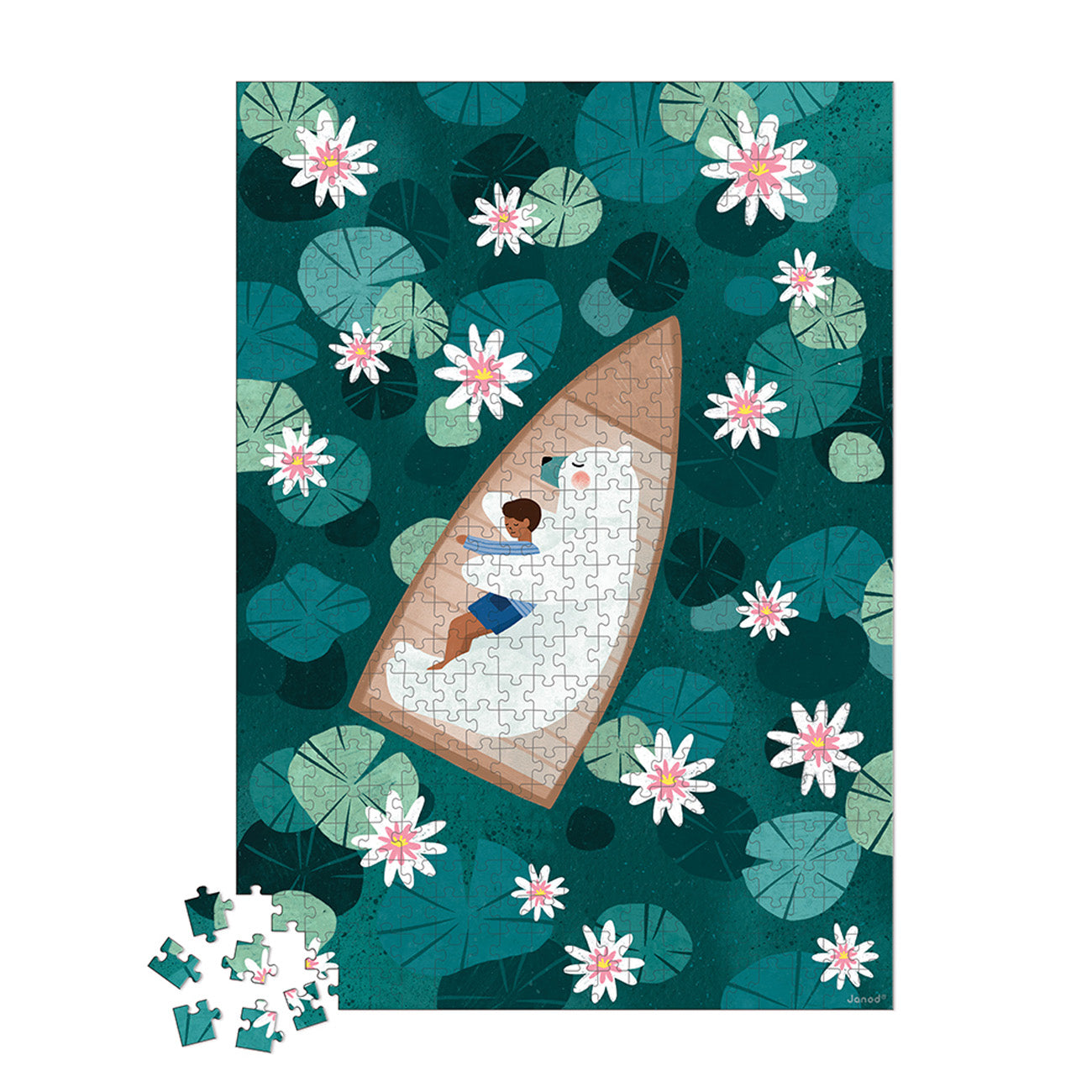 Kidult Puzzel - Waterlelies, Janod
