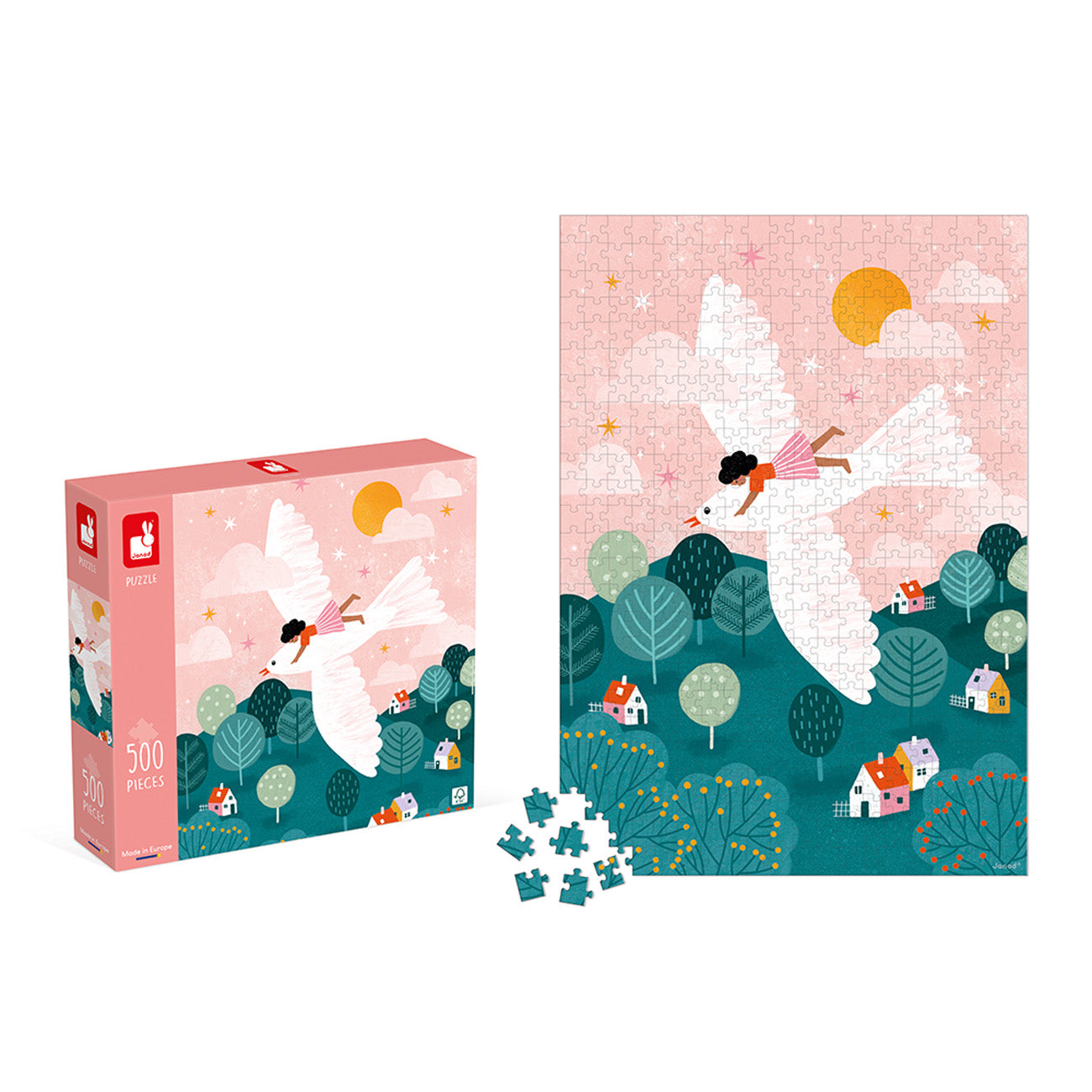 Kidult Puzzel - Witte Duif, Janod