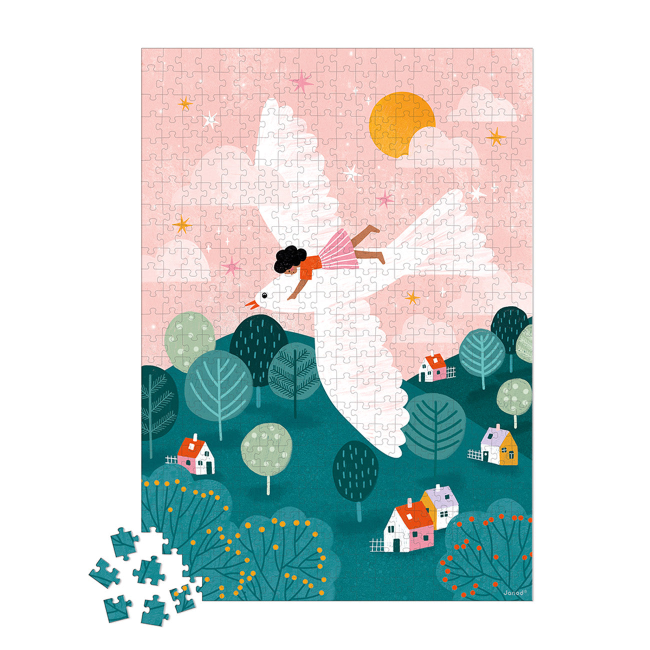 Kidult Puzzel - Witte Duif, Janod