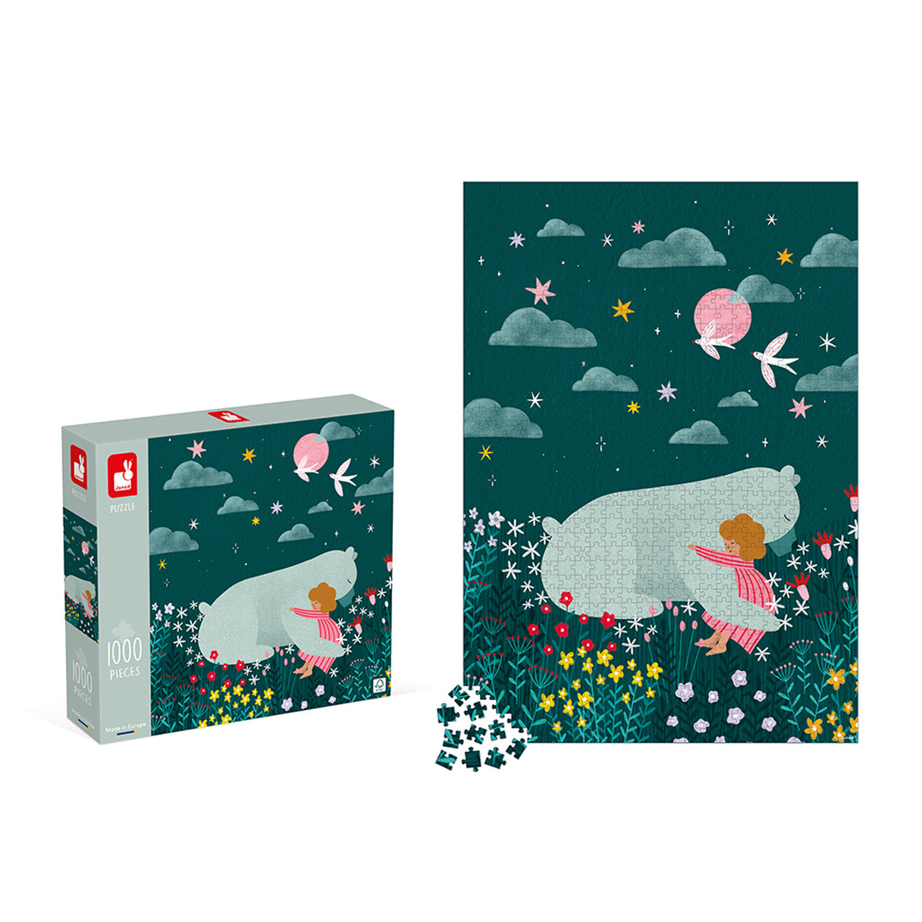 Kidult Puzzel - Vriendschap, Janod