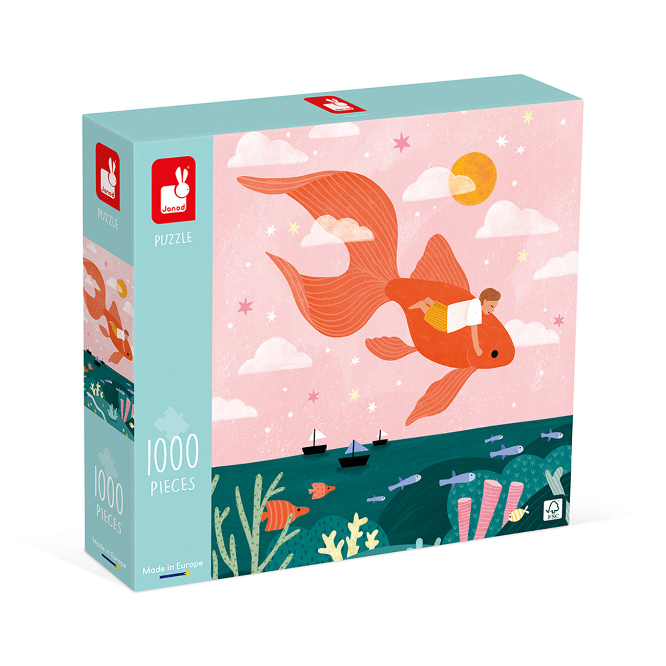 Kidult Puzzel - Droom In Zee, Janod
